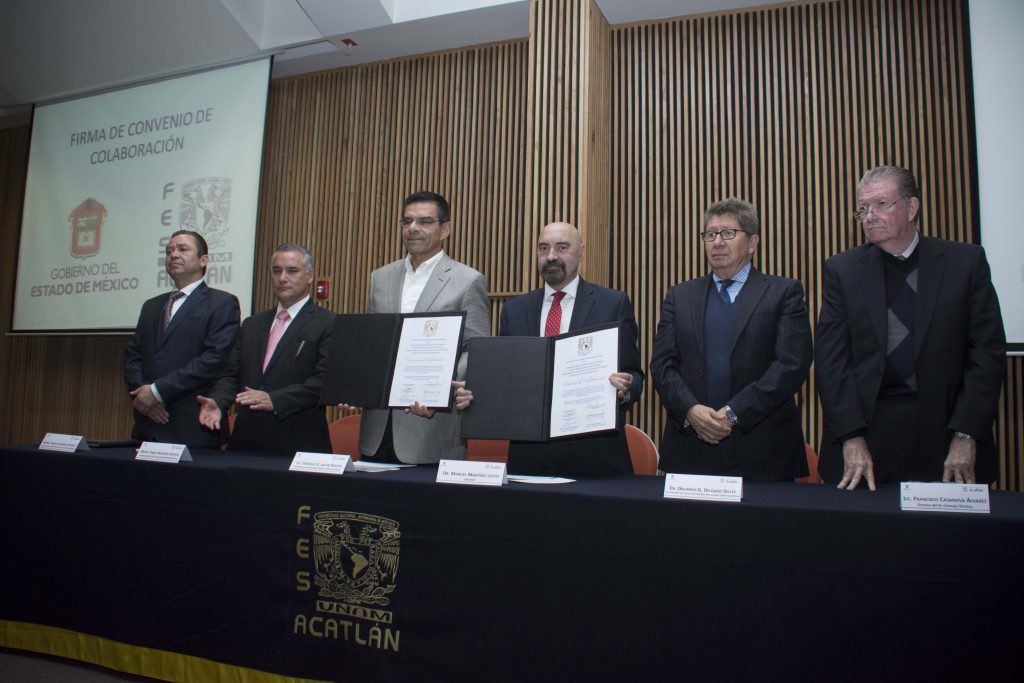 Firman convenio la FES Acatlán y SEDUyM Beneficiará a la sociedad de